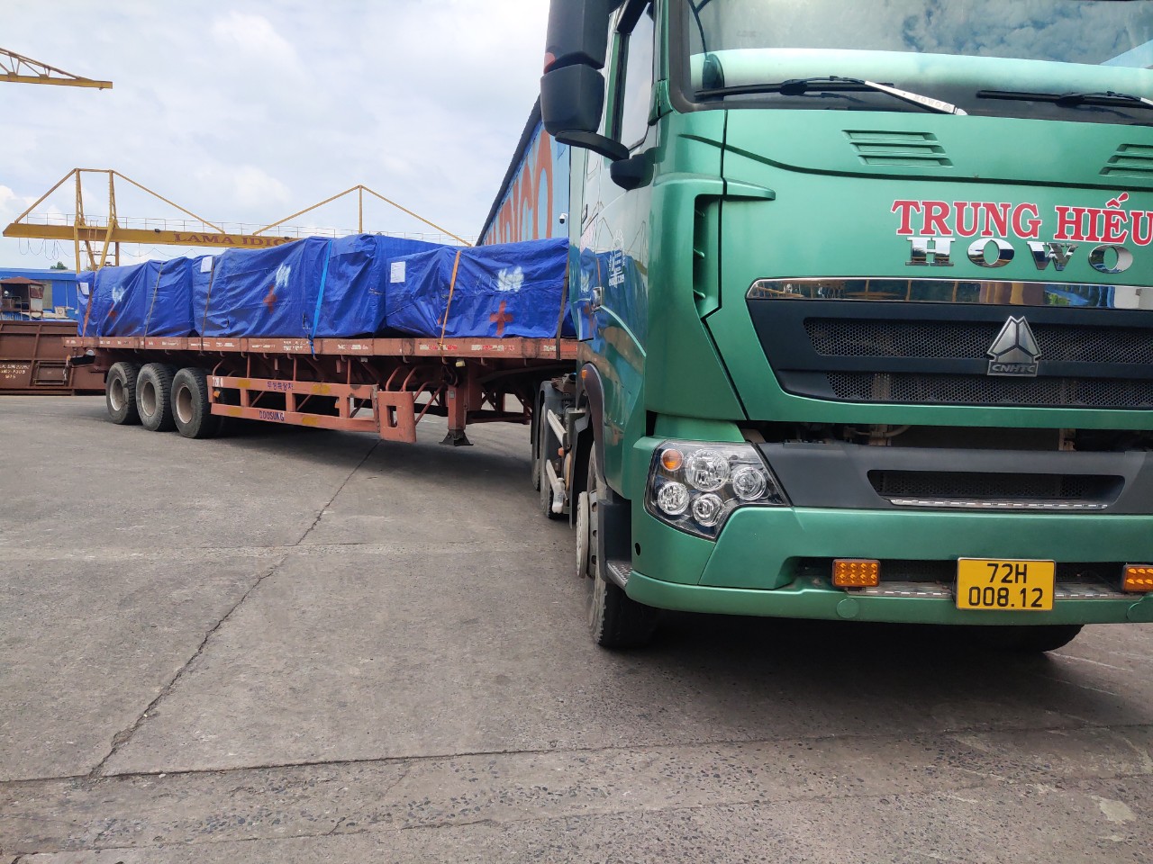 Những chuyến hàng xuất khẩu từ LAMA IDICO vươn đi muôn nơi