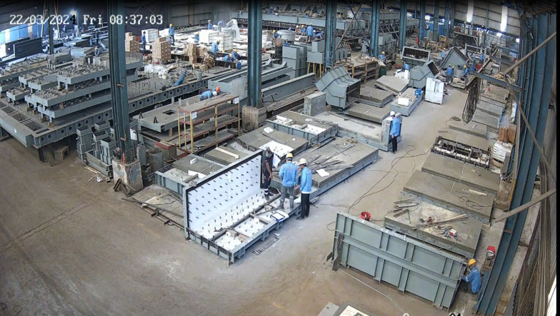 Hình ảnh về hoạt động SXKD tại Nhà máy Cơ khí LAMA IDICO - Tháng 03/2024